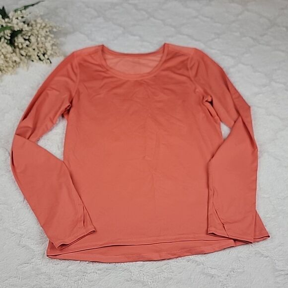 SOYBU Long Sleeve Tangerine Athletic Shirt [SIZE MEDIUM]‎ - Picture 1 of 5
